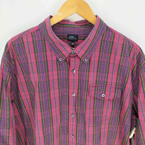 エルエルビーン L.L.Bean 復刻 筆記体タグ ボタンダウン チェックシャツ メンズ JPN:XXL