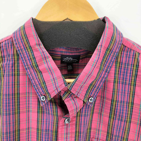エルエルビーン L.L.Bean 復刻 筆記体タグ ボタンダウン チェックシャツ メンズ JPN:XXL