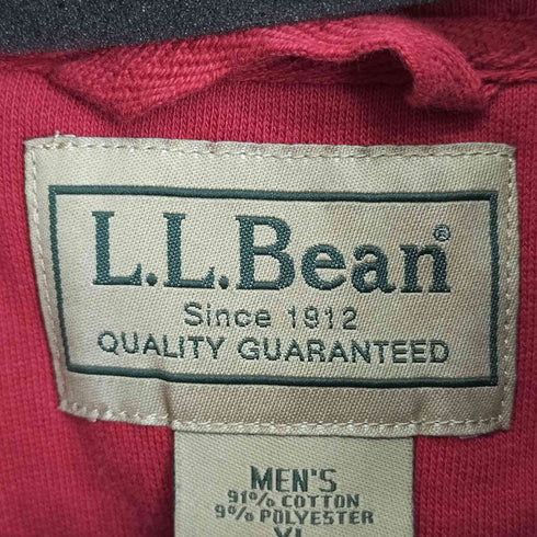 エルエルビーン L.L.Bean ハーフジップスウェット メンズ JPN:XL