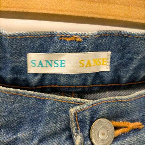 サンセサンセ SANSE SANSE 22AW LOT F121120 ダメージ クラッシュ デニム パンツ メンズ L