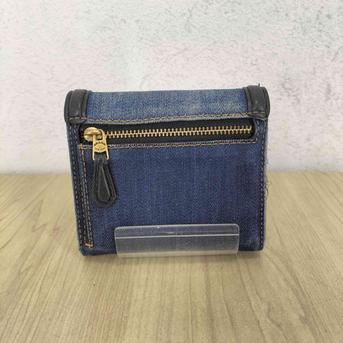 コーチ COACH デニムミニウォレット レディース