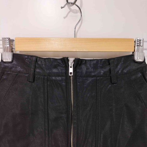 コースタイル KOH.STYLE フェイクレザー ナイロン 切替 キルティング スカート レディース JPN:S