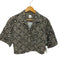ロクビューティーアンドユースユナイテッドアローズ 6 BEAUTY & YOUTH UNITED ARROWS PRINT SHORT SLEEVE SHIRT ダイヤ柄 プリントショートスリーブジャケット レディース