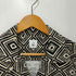 ロクビューティーアンドユースユナイテッドアローズ 6 BEAUTY & YOUTH UNITED ARROWS PRINT SHORT SLEEVE SHIRT ダイヤ柄 プリントショートスリーブジャケット レディース