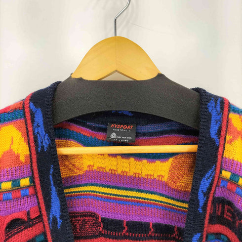 HYSPORT ウール ニット カーディガン メンズ 14.90