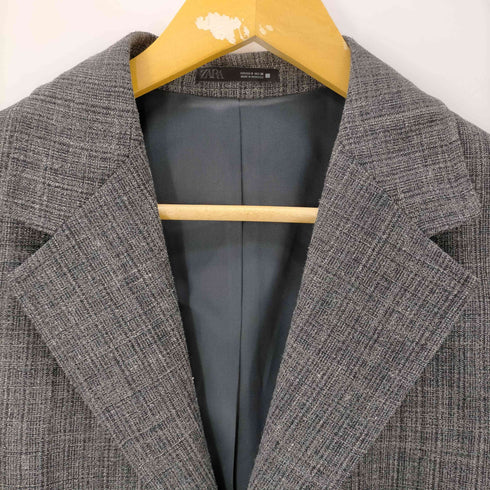 ザラ ZARA REGULAR FIT TEXTURED BLAZER テクスチャー素材 レギュラー フィット ブレザー メンズ import:S