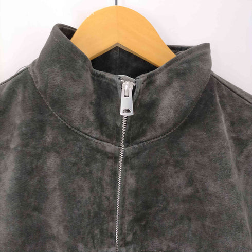 ザラ ZARA SUEDE LEATHER JACKET スエード レザー ジャケット メンズ import:M