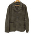 ザラ ZARA SUEDE LEATHER BLAZER スエード レザーブレザー メンズ import:M