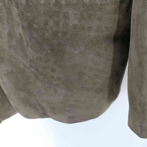 ザラ ZARA SUEDE LEATHER BLAZER スエード レザーブレザー メンズ import:M