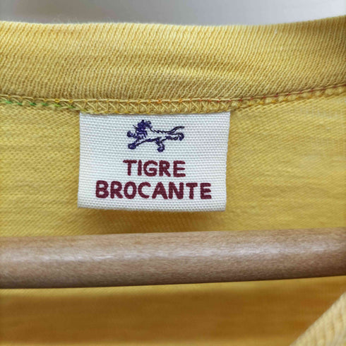 ティグルブロカンテ TIGRE BROCANTE Explorer VIVRE オールドイングリッシュ Tシャツ メンズ JPN:XS