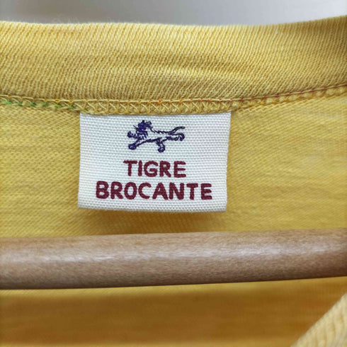 ティグルブロカンテ TIGRE BROCANTE Explorer VIVRE オールドイングリッシュ Tシャツ メンズ JPN:XS