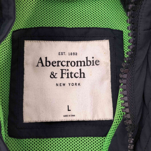 アバクロンビーアンドフィッチ Abercrombie & Fitch フーデッド マウンテンパーカー メンズ import:L