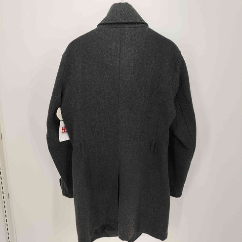 キャサリンハムネットロンドン KATHARINE HAMNETT LONDON 00s コットンウール ステンカラーコート メンズ JPN:L