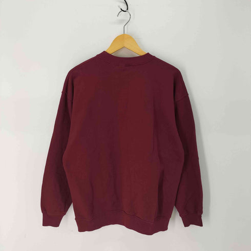 ユナイテッドアローズグリーンレーベルリラクシング UNITED ARROWS green label relaxing lab レタード クルーネック 長袖 スウェット メンズ JPN:M