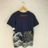 特撮プリント 怪獣 浮世絵 クルーネックTシャツ メンズ JPN:XL