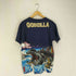 特撮プリント 怪獣 浮世絵 クルーネックTシャツ メンズ JPN:XL