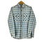 ヒューストン HOUSTON インディゴ オンブレ チェック シャツ INDIGO OMBRE CHECK SHIRT メンズ JPN:M