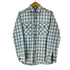 ヒューストン HOUSTON インディゴ オンブレ チェック シャツ INDIGO OMBRE CHECK SHIRT メンズ JPN:M