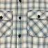 ヒューストン HOUSTON インディゴ オンブレ チェック シャツ INDIGO OMBRE CHECK SHIRT メンズ JPN:M