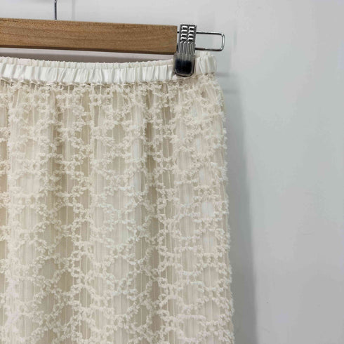 ユナイテッドアローズグリーンレーベルリラクシング UNITED ARROWS green label relaxing シアー シシュウ フレア スカート レディース