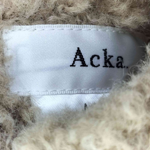 Acka. リバーシブル ボアコート レディース 1