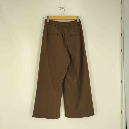 ユナイテッドアローズグリーンレーベルリラクシング UNITED ARROWS green label relaxing イージー 2タック ワイド パンツ レディース JPN:38