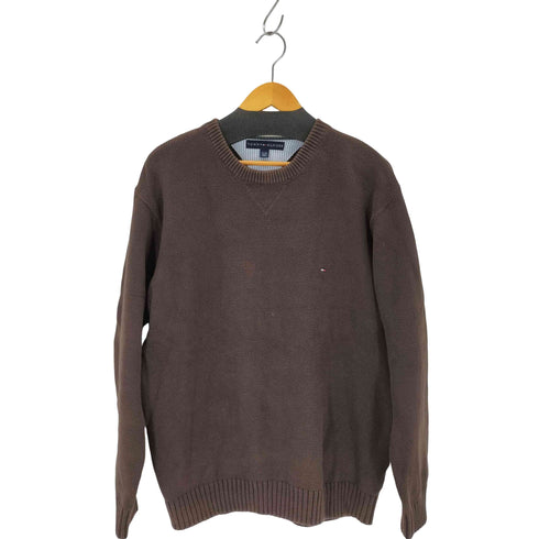 トミーヒルフィガー TOMMY HILFIGER コットンクルーネックセーター メンズ JPN:XL