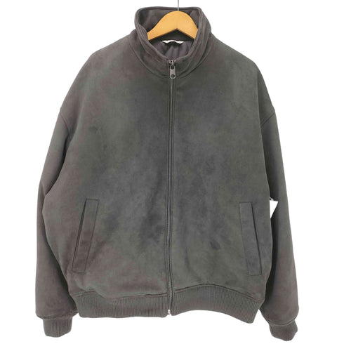 ザラ ZARA 25AW FAUX SUEDE JACKET フェイク スエード キルティング ジャケット メンズ import:XL