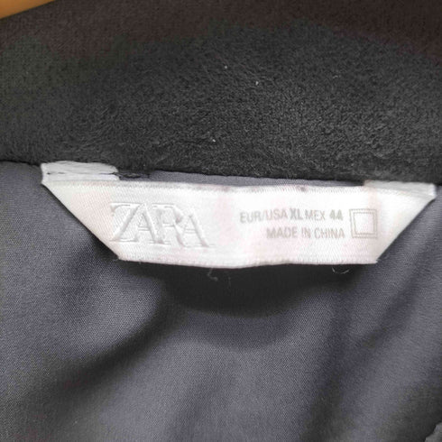 ザラ ZARA 25AW FAUX SUEDE JACKET フェイク スエード キルティング ジャケット メンズ import:XL
