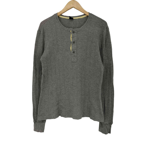 ギャップ Gap 00s OLD ヘンリーネック ロングスリーブ カットソー メンズ import:S