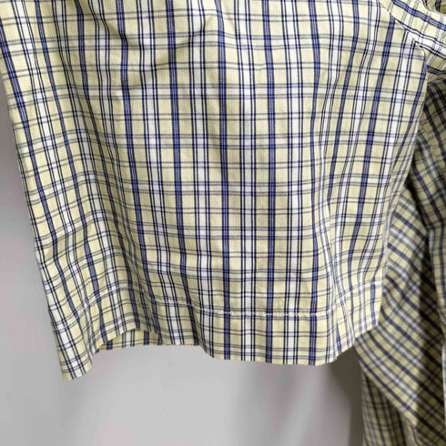 ノーティカ NAUTICA チェック柄 ボタンダウン 半袖シャツ メンズ JPN:M