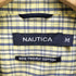 ノーティカ NAUTICA チェック柄 ボタンダウン 半袖シャツ メンズ JPN:M