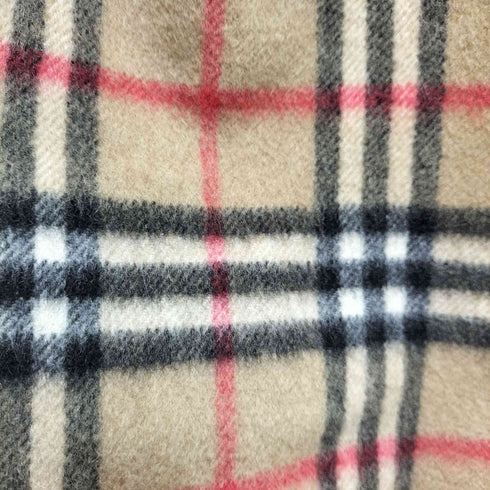 バーバリーズ BURBERRYS カシミヤ100% ノバチェック マフラー メンズ
