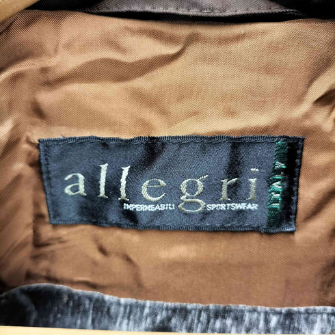 アレグリ allegri 中綿 ステンカラーコート メンズ