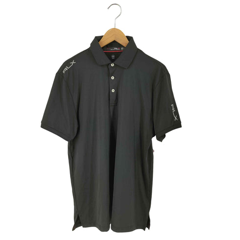 アールエルエックスラルフローレン RLX RALPH LAUREN ロゴプリント S/S ポロシャツ メンズ JPN:M