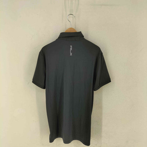 アールエルエックスラルフローレン RLX RALPH LAUREN ロゴプリント S/S ポロシャツ メンズ JPN:M