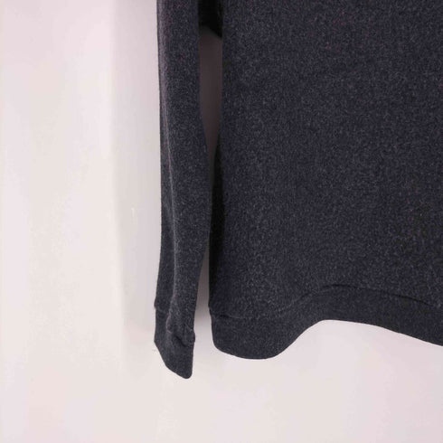アルマーニジーンズ ARMANI JEANS 90S イタリア製 アルパカ混 ロゴ刺繍 クルーネック ニット セーター メンズ import:M