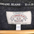 アルマーニジーンズ ARMANI JEANS 90S イタリア製 アルパカ混 ロゴ刺繍 クルーネック ニット セーター メンズ import:M