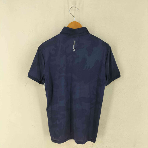 アールエルエックスラルフローレン RLX RALPH LAUREN ロゴプリント 迷彩 S/S ポロシャツ メンズ JPN:M