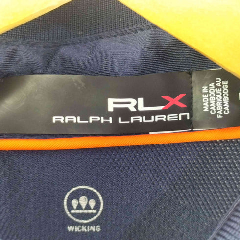 アールエルエックスラルフローレン RLX RALPH LAUREN ロゴプリント 迷彩 S/S ポロシャツ メンズ JPN:M