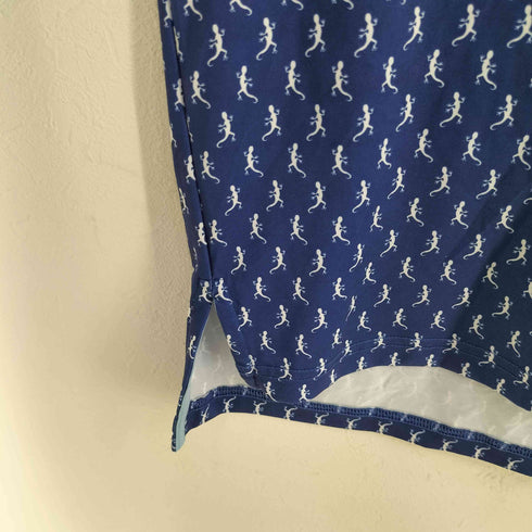 アールエルエックスラルフローレン RLX RALPH LAUREN リザード 総柄 S/S ポロシャツ メンズ JPN:M