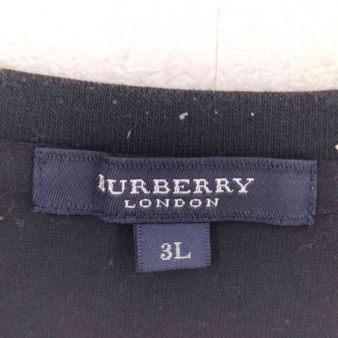 バーバリーロンドン BURBERRY LONDON グラフィックプリントTシャツ ビッグサイズ メンズ 3L