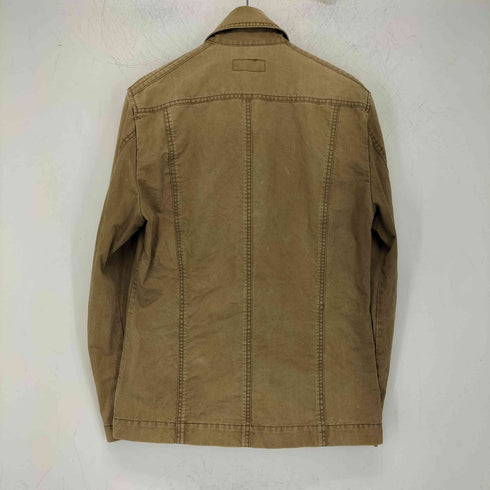 モルガンオム MORGAN HOMME コットン 比翼 ワークジャケット メンズ import:L