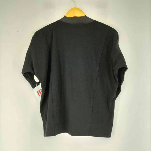 イッセイミヤケ ISSEY MIYAKE コットン 切り替えデザイン L/S カットソー レディース JPN:2