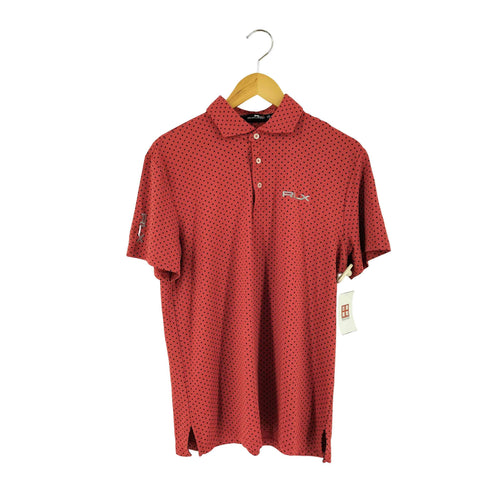 アールエルエックスラルフローレン RLX RALPH LAUREN ドット S/S ポロシャツ メンズ JPN:M