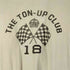 ポロラルフローレン POLO RALPH LAUREN THE TON-UP CLUB 18 チェッカーフラッグ プリントTシャツ メンズ JPN:XL