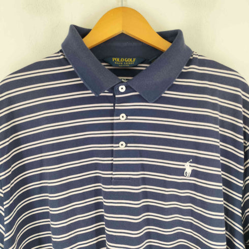 ポロゴルフラルフローレン POLO GOLF RALPH LAUREN ポニー刺繍 ボーダーポロシャツ メンズ JPN:XXL