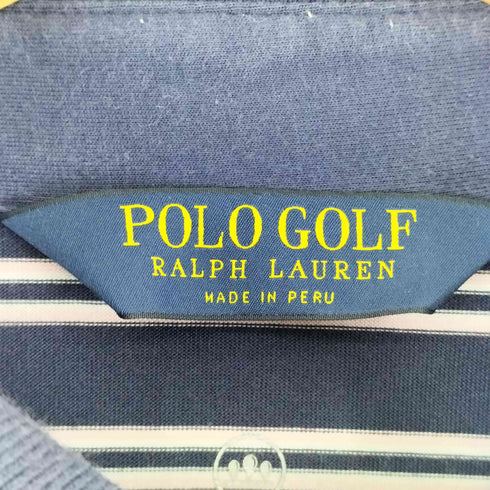 ポロゴルフラルフローレン POLO GOLF RALPH LAUREN ポニー刺繍 ボーダーポロシャツ メンズ JPN:XXL