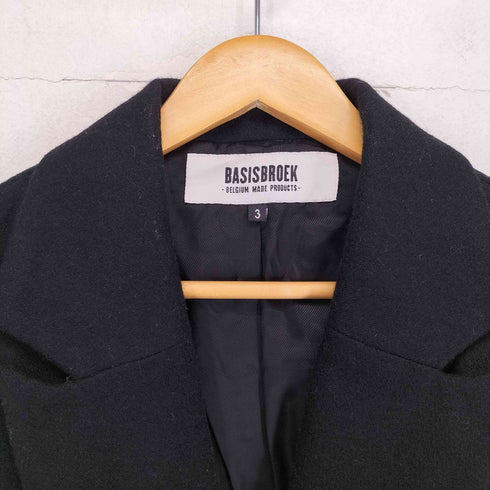 バージズブルック BASISBROEK ダブルチェスターコート メンズ 3