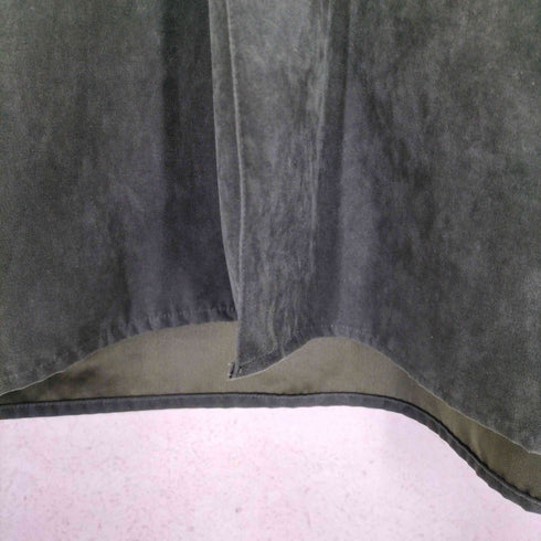 ブルーノ BRUNO SUEDED MICROFIBER スエード開襟シャツ メンズ L